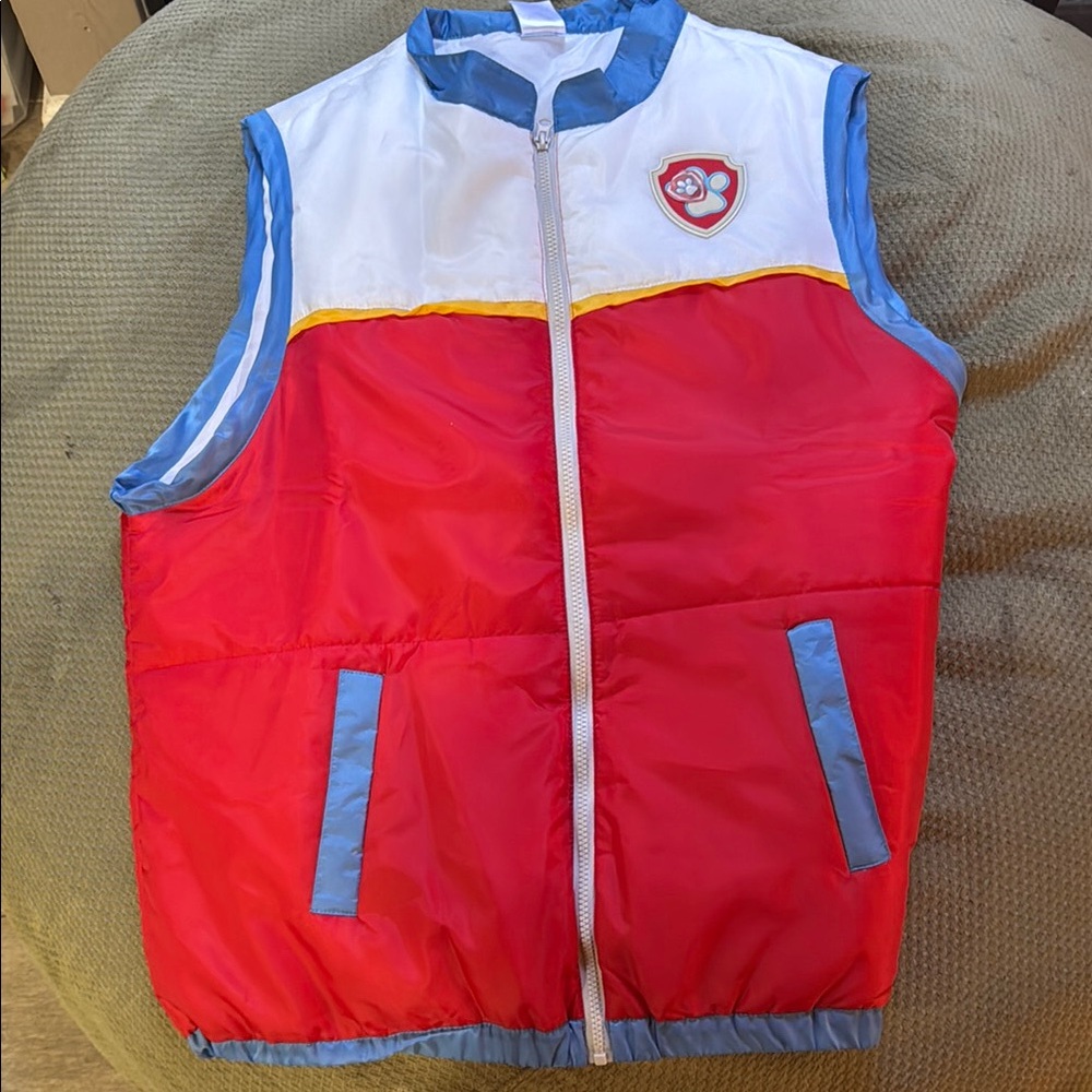 Paw patrol Ryder vest adult costume